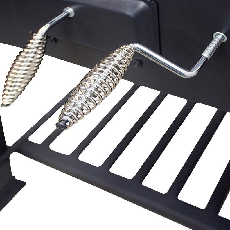Parrila Ahumador Jardimex Carbon Asador Acero Inoxidable-5