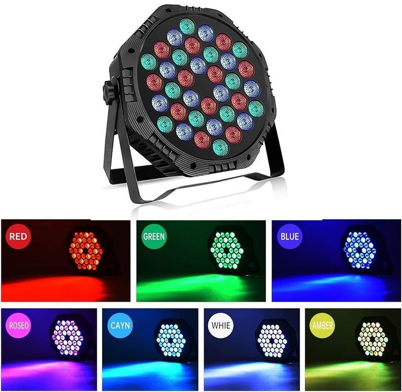 Foco Fiesta 36 Led Rgb Dmx Luces-2