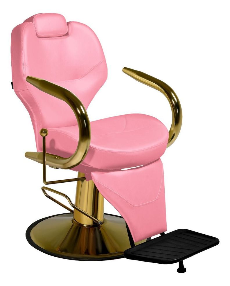 Silla giratoria Reclinable Nanofort Salón Belleza Peluquero-0