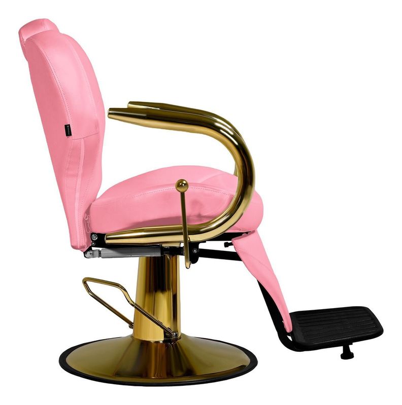 Silla giratoria Reclinable Nanofort Salón Belleza Peluquero-2