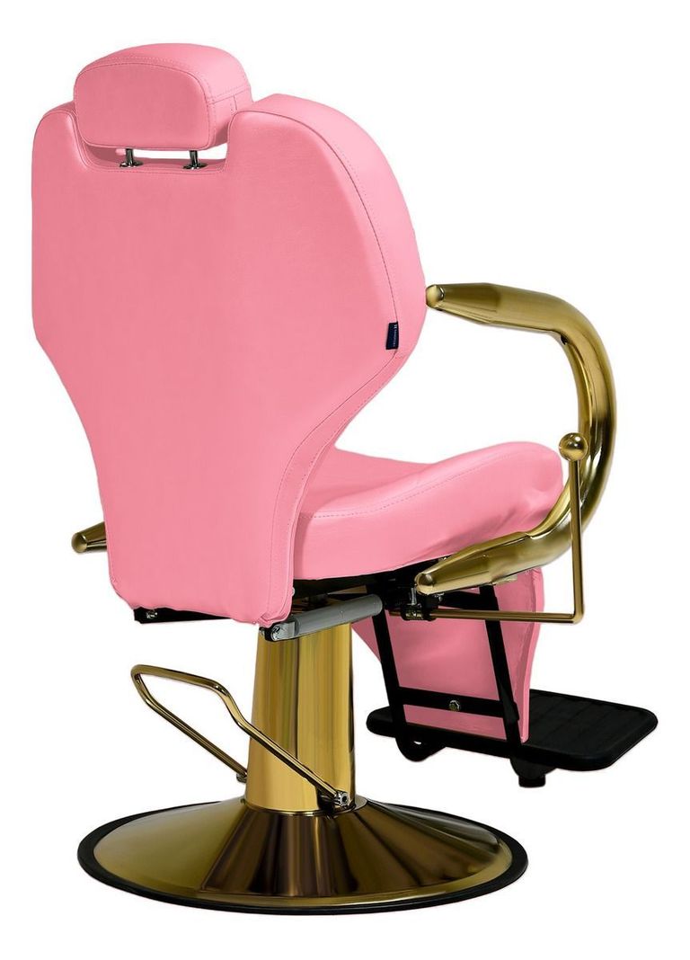 Silla giratoria Reclinable Nanofort Salón Belleza Peluquero-4