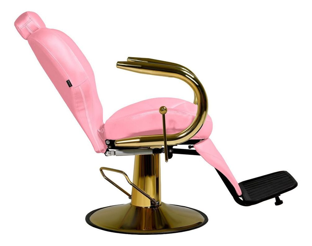 Silla giratoria Reclinable Nanofort Salón Belleza Peluquero-5