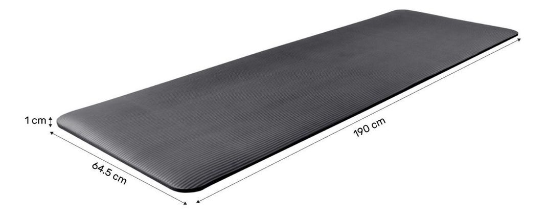 Mat Yoga Tapete 10 Mm Alfombra Pilates Extra Grueso-6