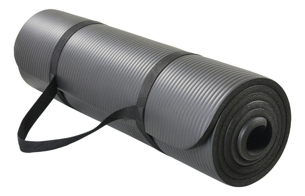 Mat Yoga Tapete 10 Mm Alfombra Pilates Extra Grueso-0