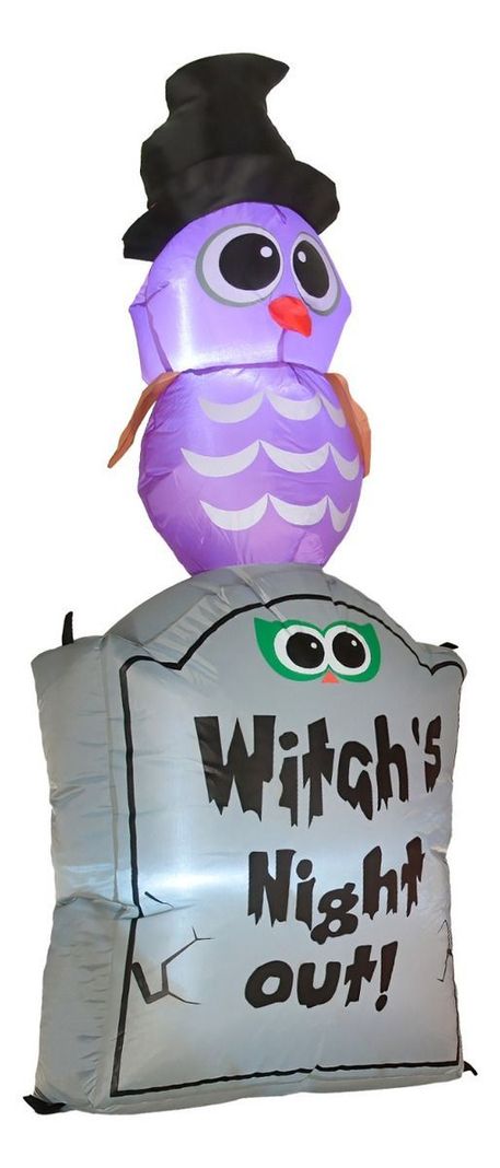 Inflable Halloween 120 Cm Tumba Fantasma Led 1.2 M-1