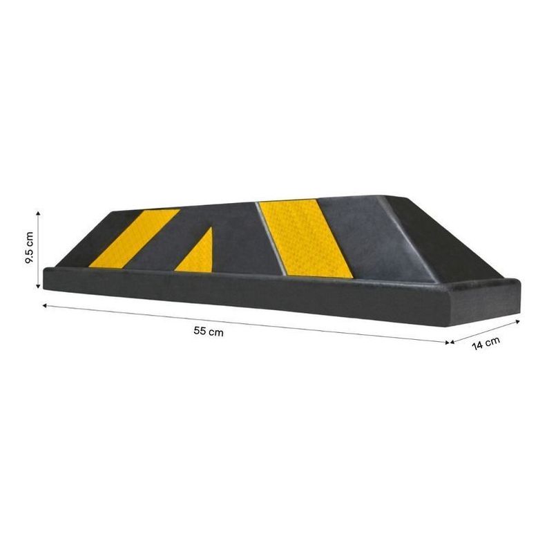 Tope Estacionamiento Topes 55 Cm Gutstark 55 X 15 X 10-3