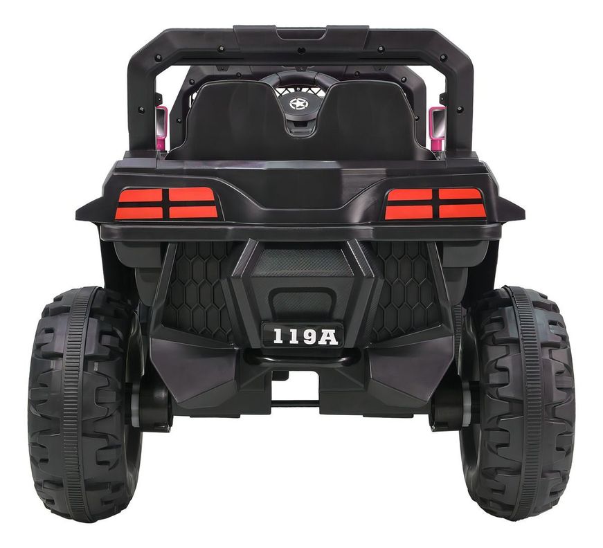 AUTO A BATERIA Buggy Electrico Luces Musica Usb Control aZULADO-2