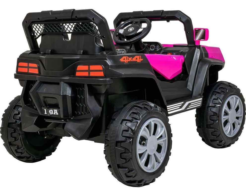 AUTO A BATERIA Buggy Electrico Luces Musica Usb Control aZULADO-4