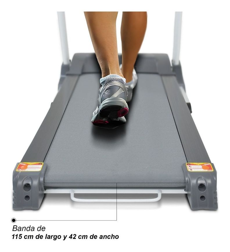 Trotadora Electrica Plegable Inclinacion 2hp 16km/h Bluetoot-3