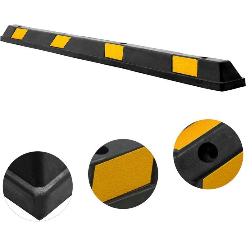 Tope Largo Estacionamiento Gutstark Rudo Antireflejante 1.8m-1