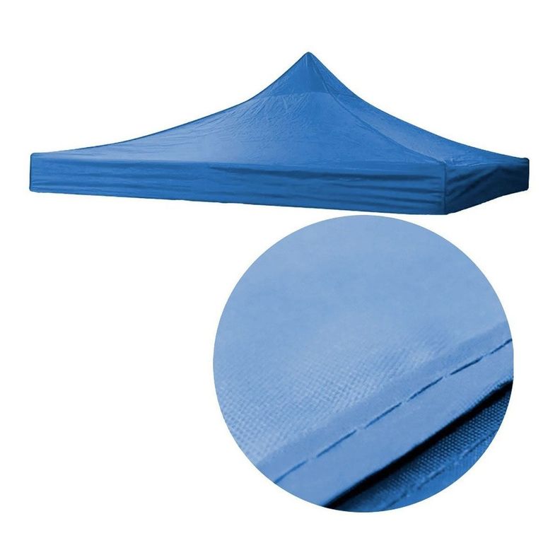 Repuesto Toldo 3x3m Impermeable Azul-1