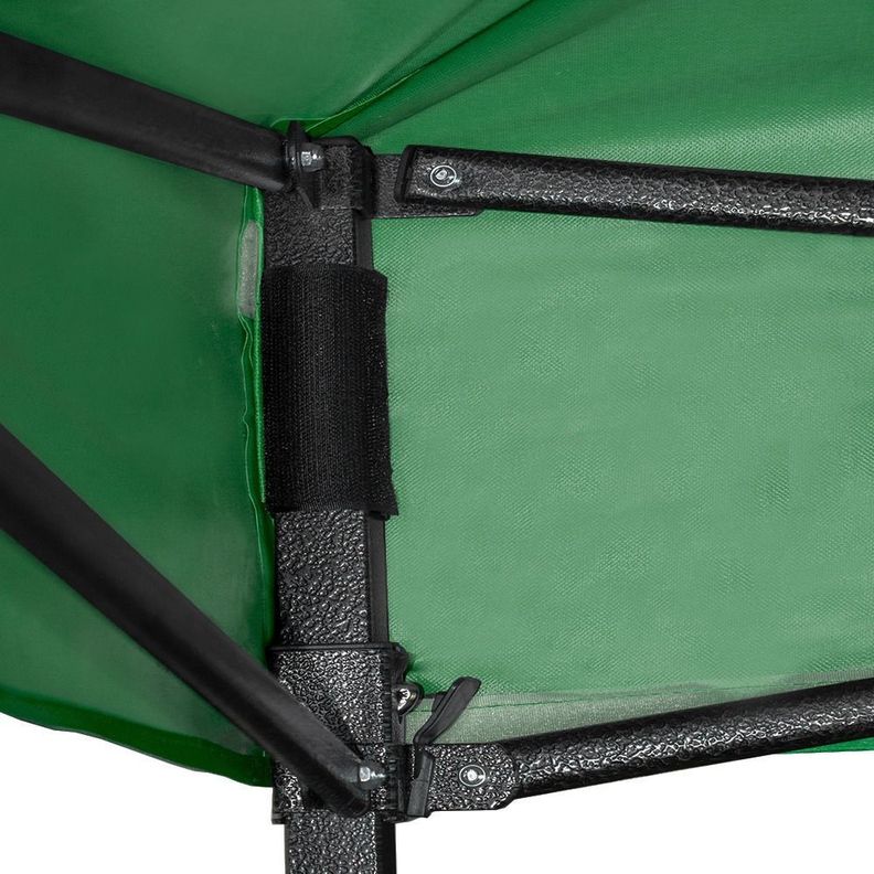 Toldo Plegable 3x3 Impermeable Araña Verde-2