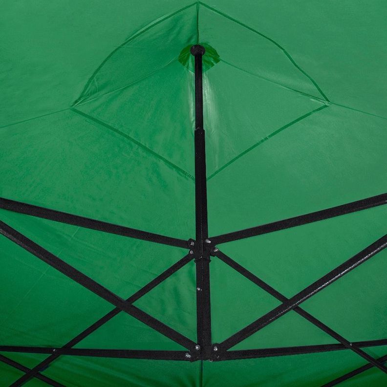 Toldo Plegable 3x3 Impermeable Araña Verde-3