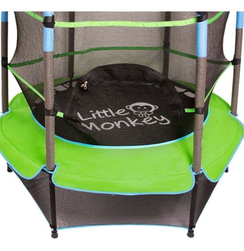 Trampolin Brincolin Infantil Tumbling Juego verde-1