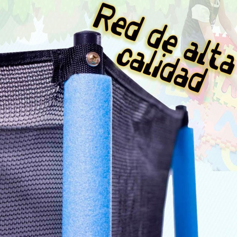 Trampolin Brincolin Infantil Tumbling Juego verde-4