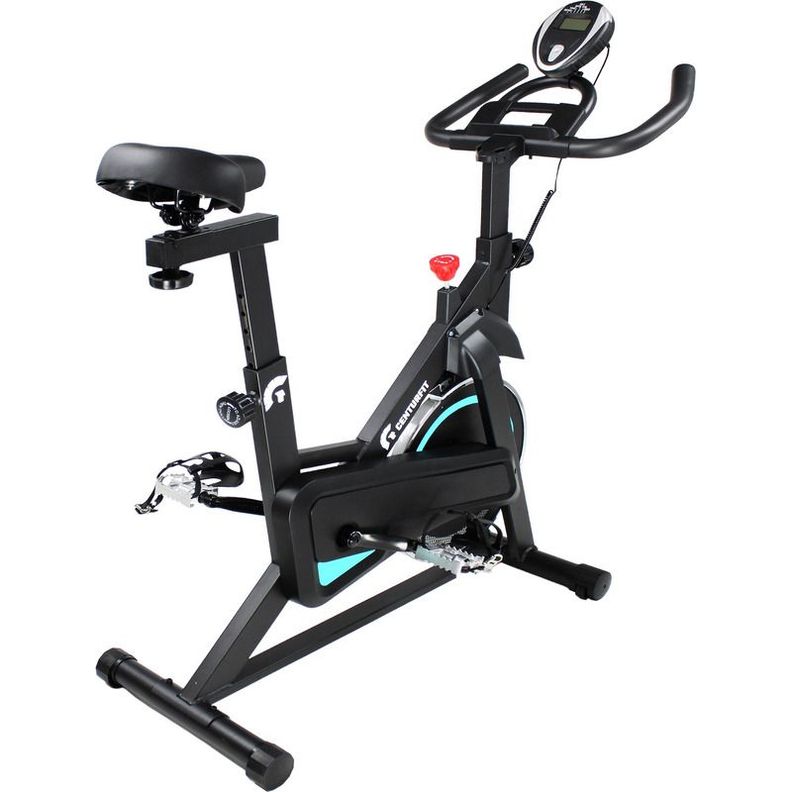 Bicicleta Spinning Pro 6kg Estatica Fija Resistencia Ajustable Centurfit-2
