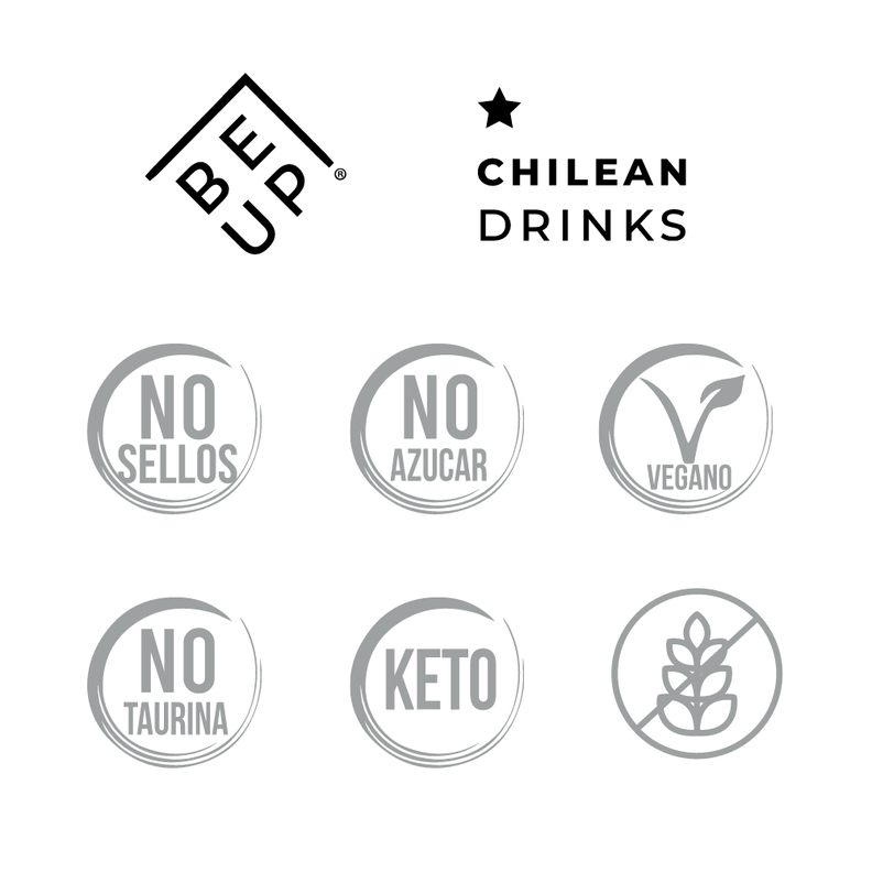 BEBIDA ENERGÉTICA SALUDABLE, BE UP, LIMA ROMERO, 24 PACK, SIN AZÚCAR, ZERO, SIN GLUTEN, KETO-1