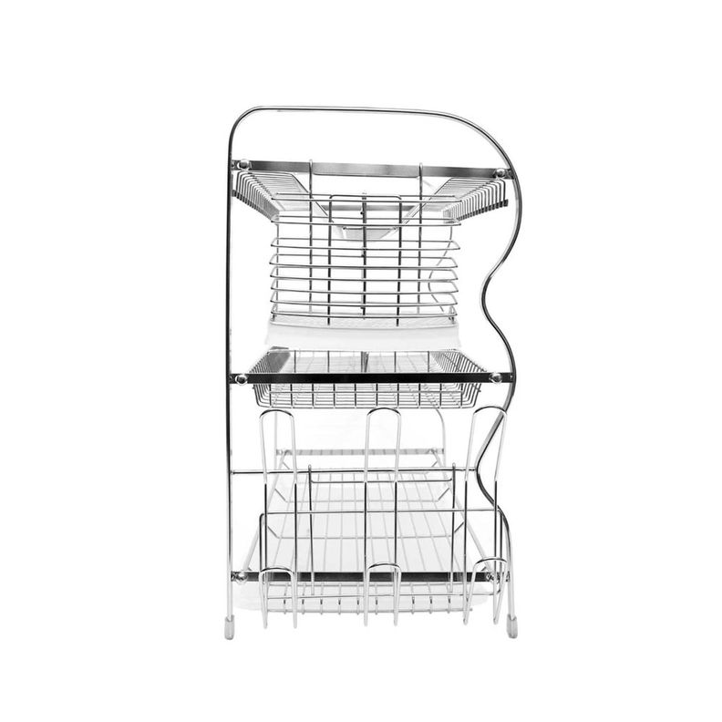 Secaplatos 3 niveles Cromo XL Simple Cook-1