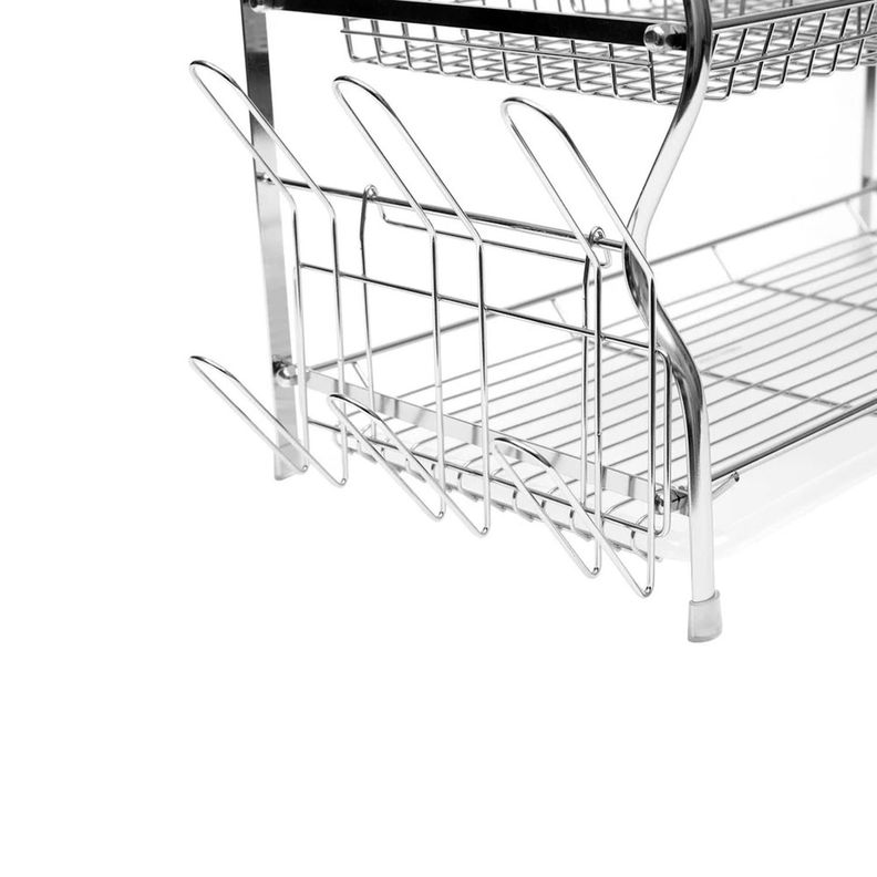 Secaplatos 3 niveles Cromo XL Simple Cook-2