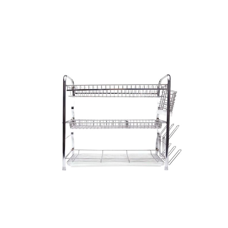 Secaplatos 3 niveles Cromo XL Simple Cook-3
