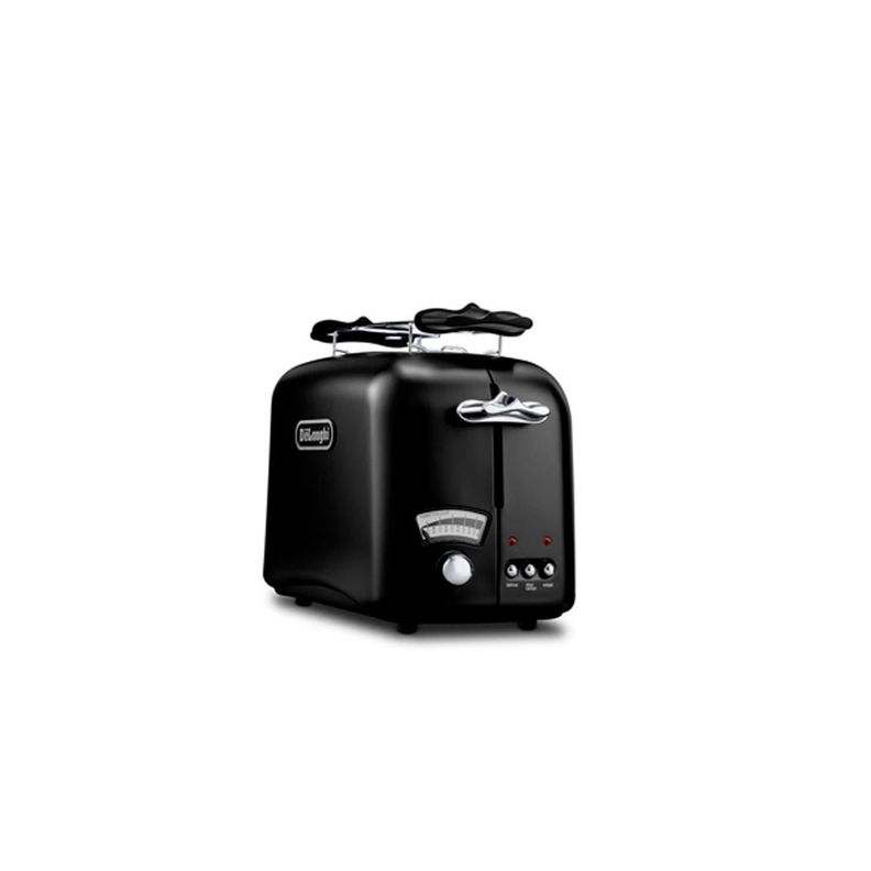 Tostador Argento Negro MOD CT021 DeLonghi-0