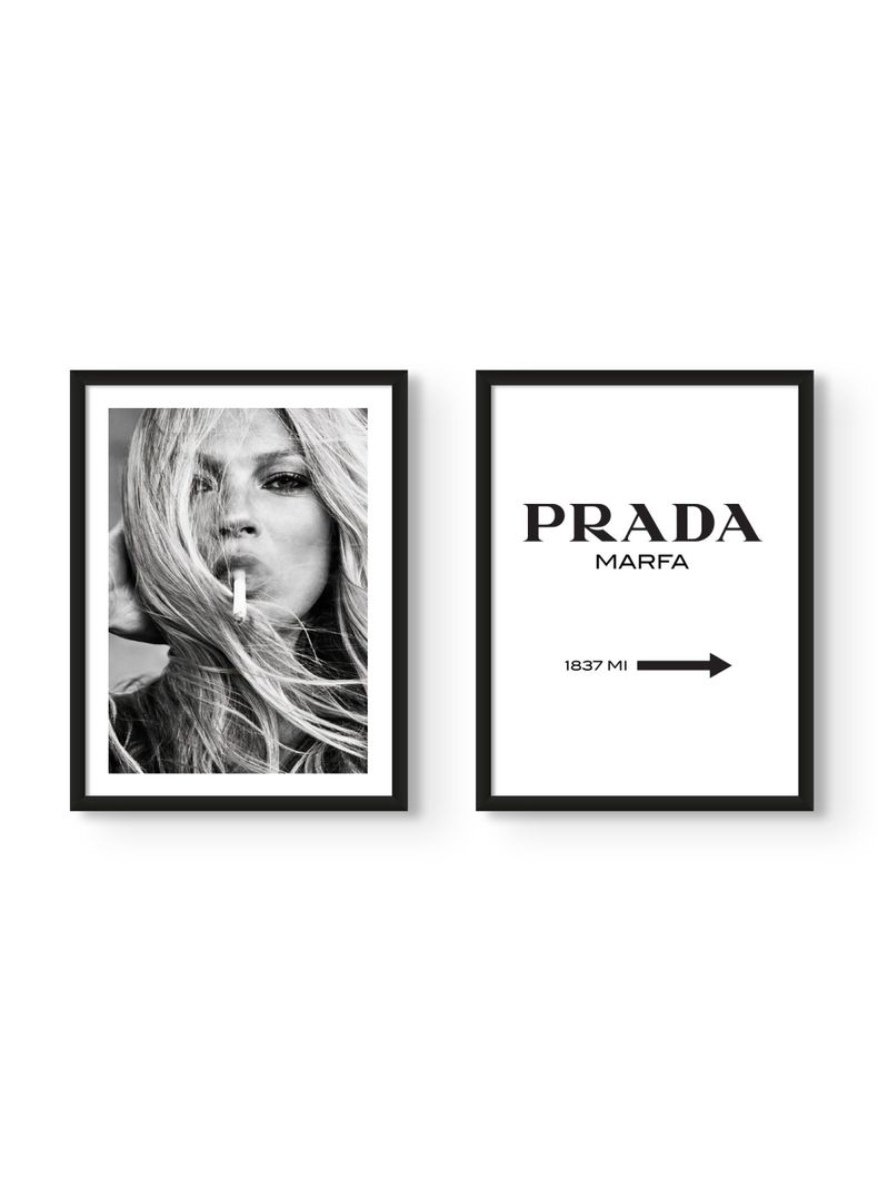 Cuadros Kate Moss Prada Marfa