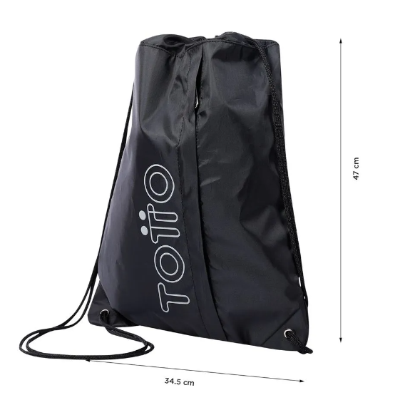 Bolso Gymbag Multiuso Totto Negro Grande Totto-1