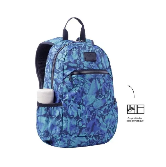 Mochila Azul Porta Pc 13 Tracer Totto -1