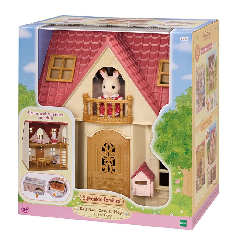 Sylvanian Families 5567 Casa Red Roof Cosy Cottage Juguete-0