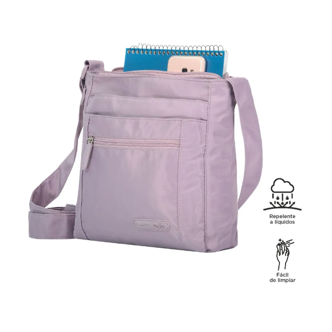 Bolso Cartera Mujer Mediano Supiori Morado Totto-3