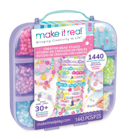 Crea Dise a Pulseras Y Joyas 1443 pcs Make It Real Blanco