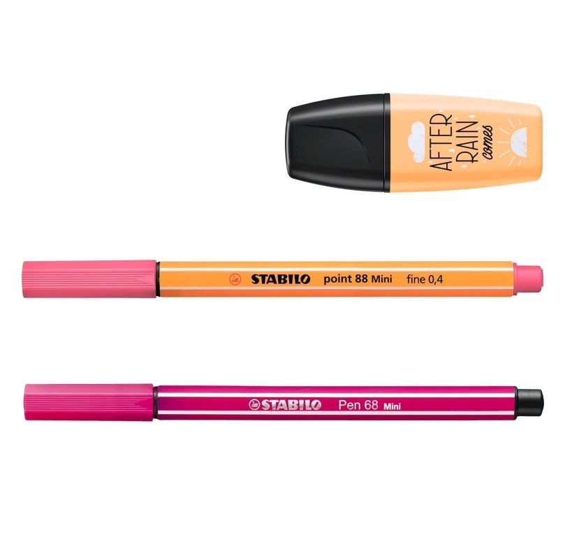 Set Stabilo 18 Destacadores Y Lapices Tiralineas Point Boss-2