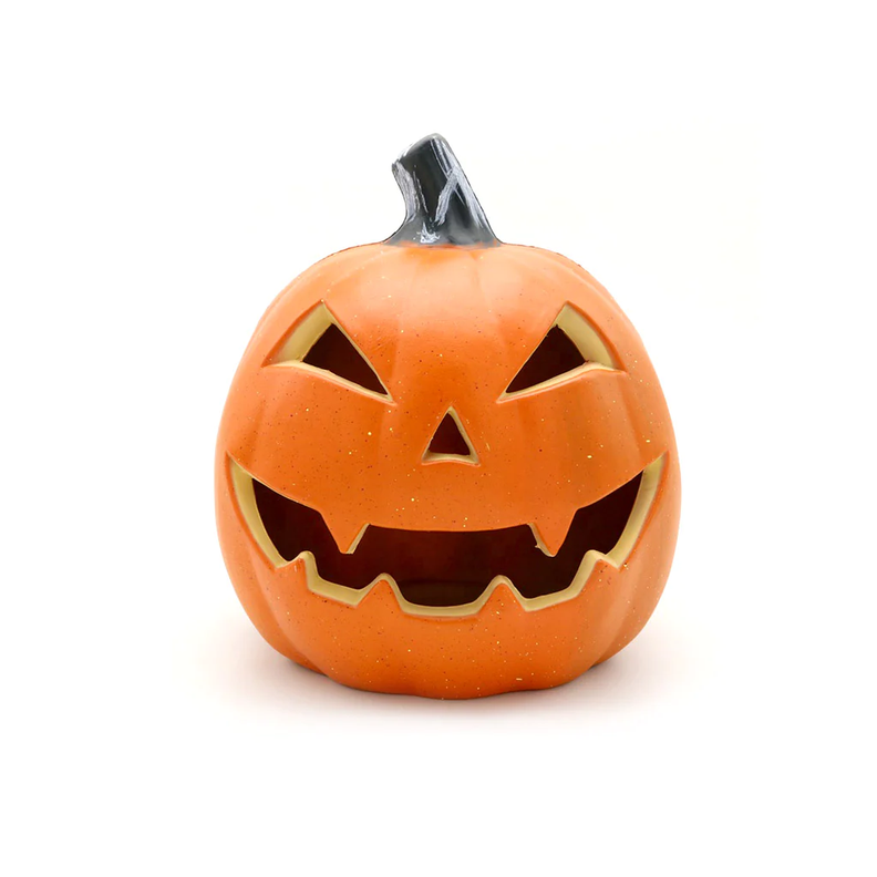 Calabaza Con Luz Led 23 X 22 Cm Decoración Halloween-0