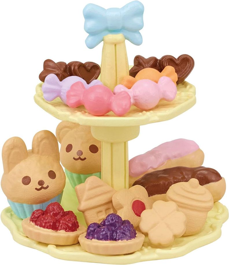 Sweets Party Set Fiesta 5742 Sylvanian Families Juguete-1