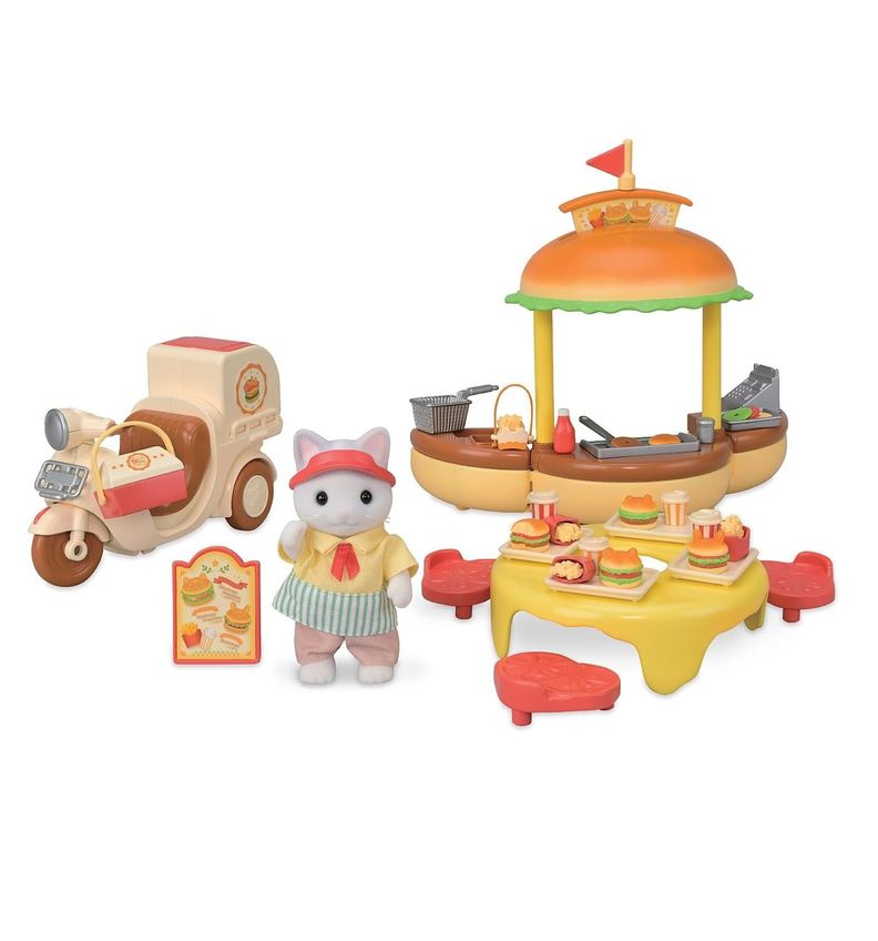 Carro De Hamburguesas Sylvanian Families Ternurines-1