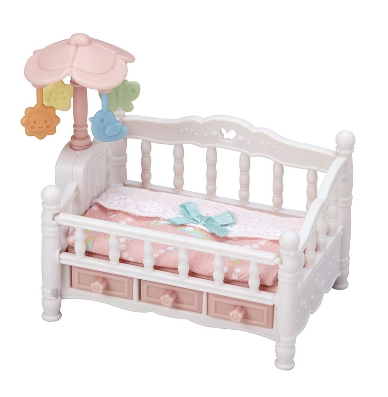 Crib With Mobile Sylvanian Families Cuna Bebé 5534 Juguete-2
