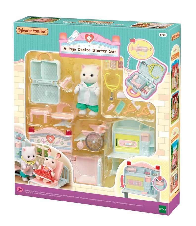 Sylvanian Families Set Doctora Ternurines Calico Critters-0