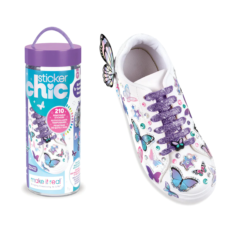 Sticker Chic Butterfly Decora Tus Zapatos Make It Real Niña-0