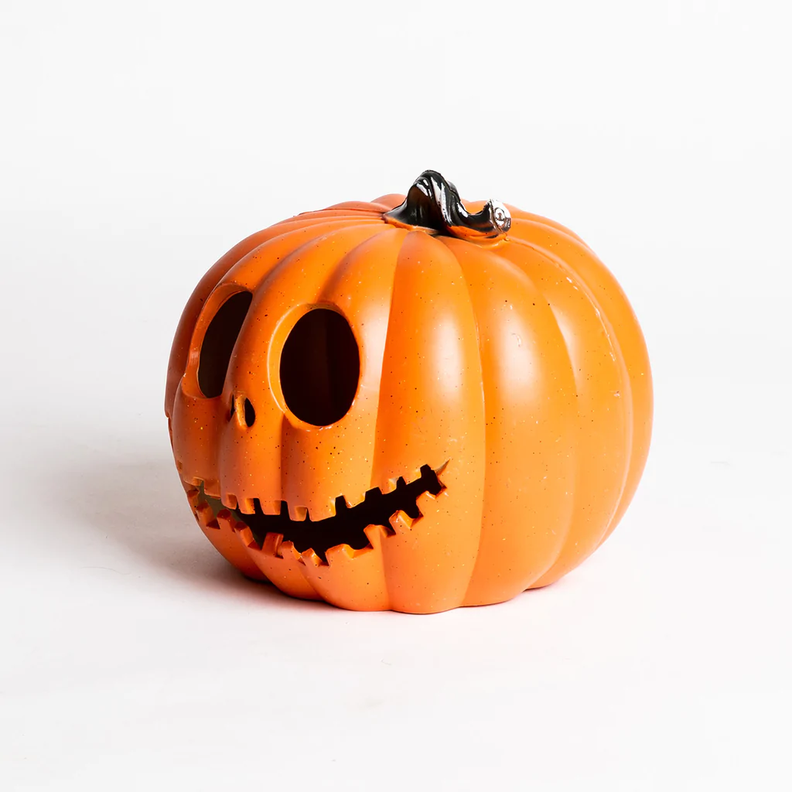 Calabaza Con Luz Led 24 X 20 Cm Decoración Halloween-1