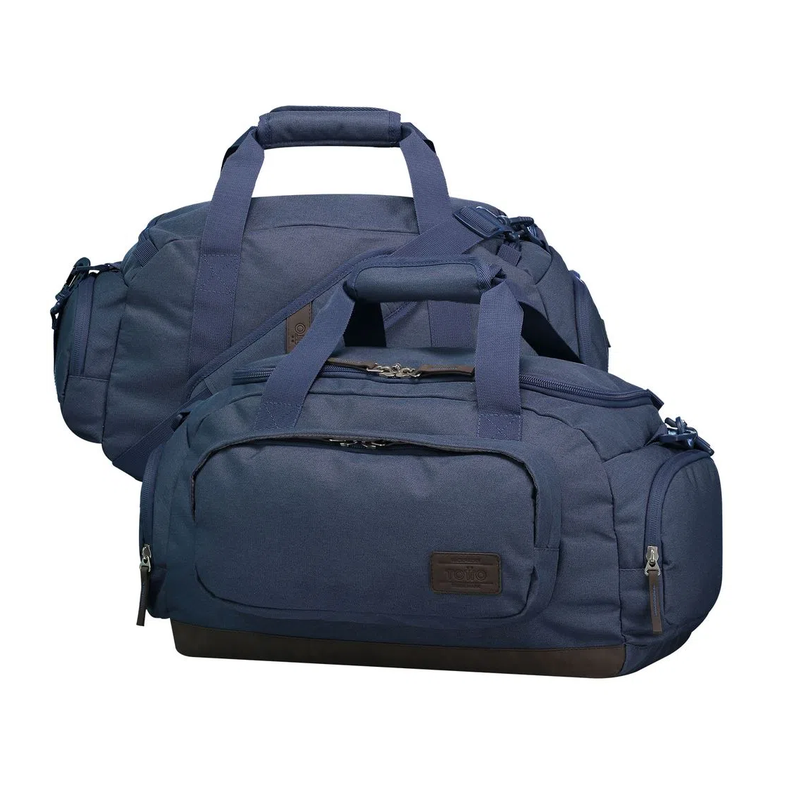 Bolso Mochila Deportivo Gym Azul 28 Litros Unisex Totto-1