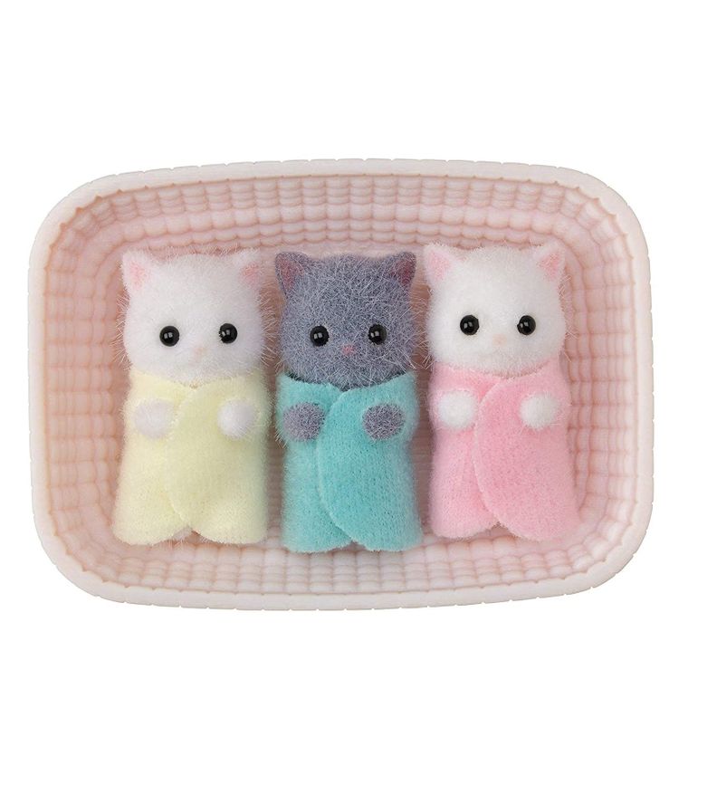 Sylvanian Families Trillizos Gato Persa 5458-3