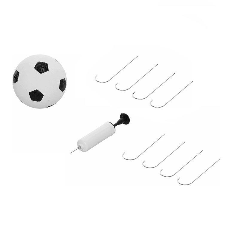Set Arcos Fútbol Plegable y Marcadores De Cancha Retráctil-1