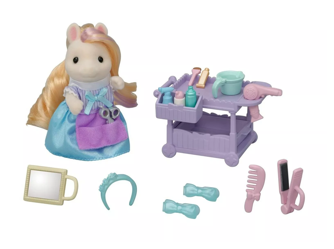 Sylvanian Families Estilista De Pelo Pony Ternurines-1