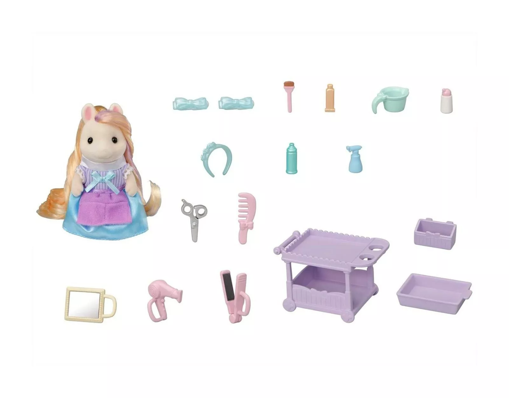 Sylvanian Families Estilista De Pelo Pony Ternurines-2