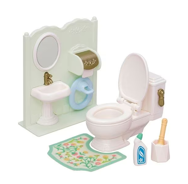 Set Juego De Baño Sylvanian Families Ternurines Juguete-0