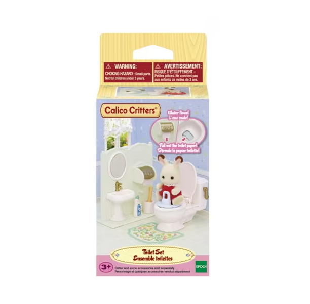Set Juego De Baño Sylvanian Families Ternurines Juguete-3