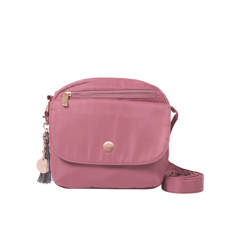 Bolso Cartera Corneana Rosada Mujer Porta Tablet De 8 Totto-0