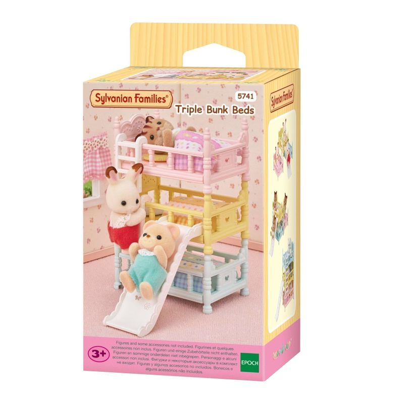 Triple Bunk Beds Camarote 5741 Sylvanian Families Juguete-0