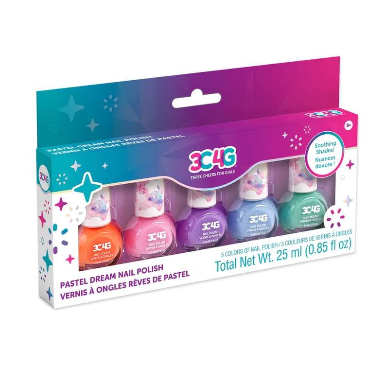Set 5 esmaltes De Uñas pastel Make It Real Niñas no tóxico-0