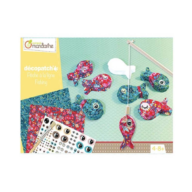 set para crear pesca magnetica  manualidades para niiños-1